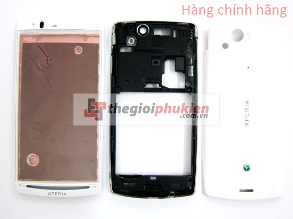 Vỏ SonyEricsson  Arc - X12 Trắng Công ty